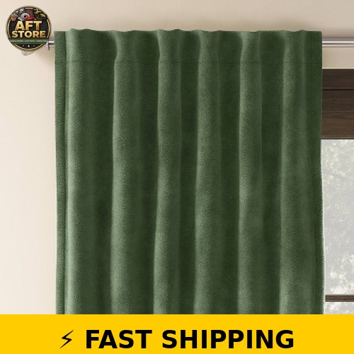 Threshold 2pk Blackout Velvet Curtain Panels 50″x84″
